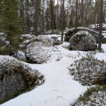 Jämsänkalliolta näyttävät jääputoukset 13.4.2020 (3)