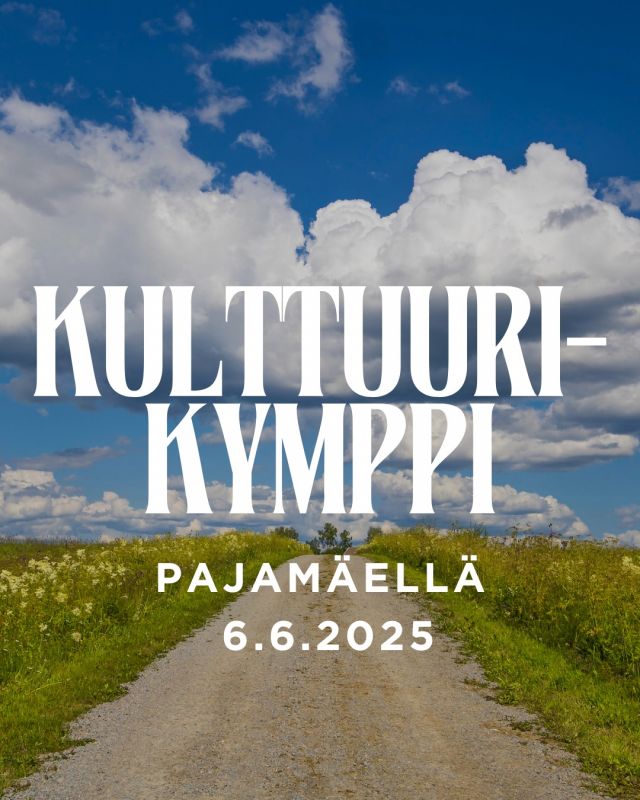 Toholammin liikuntatoimi sekä kulttuuritoimi järjestävät yhdessä Pajamäen perinnekeskuksen kanssa liikunnan ja kulttuurin iloa Kulttuurikympillä 6.6.2025!

Alkukesään viritelty uusi koko perheen liikunta- ja kulttuuritapahtuma  järjestetään tänä vuonna ensimmäistä kertaa Toholammilla.

📍Tapahtumapaikka:
Pajamäen perinnekeskus (Pohjapuolentie 366i)

📍Ilmoittautuminen:
Paikan päällä klo 17-17.45.

📍Hinnat:
10€ / henkilö
20€ / perhe
Alle 10-vuotiaat maksutta.
Maksaminen onnistuu kortilla, käteisellä, e-passilla tai smartumilla.

*Maksu sisältää osallistumisen juoksuun/kävelyyn, savusaunan, huoltopisteen, paikallisen tuotepaketin sponsoreilta sekä livemusiikkia tapahtuma-alueella ja reitin varrella.

📍Aikataulu, sarjat ja matkat:
Klo 18 Alle 6-vuotiaat 100m
Klo 18:10 Alle 12-vuotiaat, Kulttuurikilsa (1km)
Klo 18:30 Päälähtö: Kulttuurikymppi (10km) tai 6km
Osallistuja voi halutessaan valita kuntoilusarjan ilman ajanottoa tai kilpasarjan ajanotolla.

🌵 Klo 20:30 Tres Nachos esiintyy

🗺 Reittikartta päivitetään tapahtumaa edeltävällä viikolla Toholammin kunnan verkkosivuille.

📍Lisätietoja:
Jokainen osallistuu omalla vastuullaan. Tapahtuma-alueella käytettävissä wc sekä erilliset telttapukuhuoneet vaatteiden vaihtoon. Lampin hallilla (Kuusistontie 4) käytettävissä lisäksi suihkut 5km:n päässä tapahtumapaikalta klo 22  saakka.

📍Osallistumissäännöt juoksuun/kävelyyn:
Tapahtumassa noudatetaan virallisia liikennesääntöjä. Jokainen osallistuu omalla vastuulla. Reitti on nähtävillä kartalla ja merkitty maastoon omilla kylteillään. Risteyskohdissa liikenteenohjaus.

📍Keskeyttäminen:
Jos osanottaja keskeyttää juoksunsa/kävelynsä kesken reitin eikä palaa enää tapahtuma-alueelle, tulee siitä ilmoittaa kilpailukansliaan.

📍Viralliset tulokset julkaistaan tapahtuman jälkeen verkkosivuilla: toholampi.fi/kulttuurikymppi

📍Kuvien käyttö:
Järjestäjillä on vapaa käyttöoikeus tapahtuman aikana ottamilleen kuville.

📍Savusaunan vuorot:
klo 19–20 Naiset ja lapset 
klo 20–21 Miehet 
Klo 21–22 Naiset 

Kuva: @juhalaitalainen 

@toholamminvapaaaikatoimi @pajamaen.perinnekeskus #kulttuurikymppi #juoksutapahtuma #juoksukilpailu #toholamminkunta #toholampi #luonnollinenkotilaakso